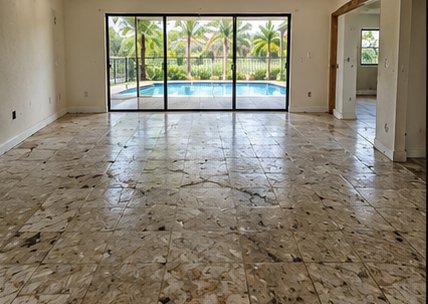 Piso antes de la renovación
